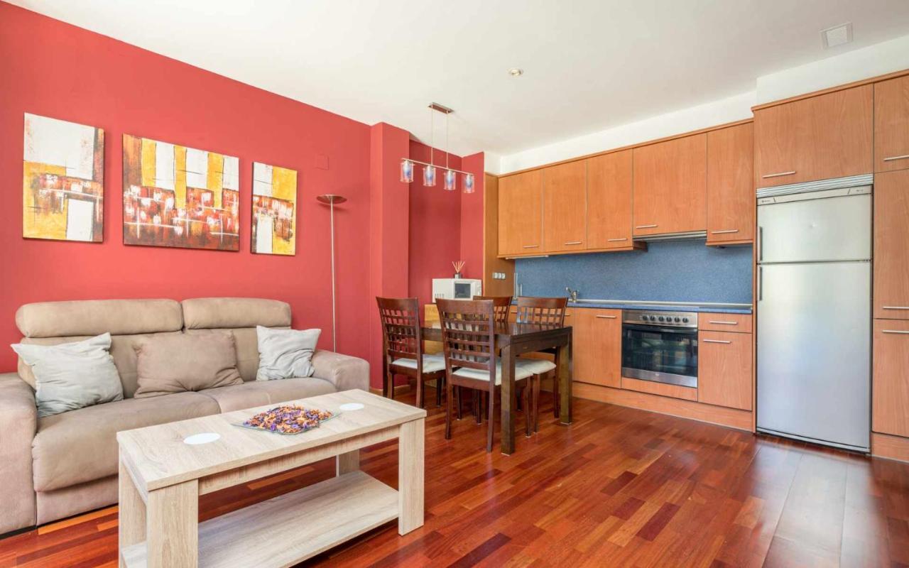 Ferienwohnung La Roca Nevada Con Terraza Villanúa Exterior foto